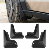 4pcs Push-on Pin Mud Flaps for Tesla Cybertruck 2024+