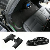 TPE Model S Door Sill Cover Rear Door Interior Protection