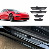 LED Illuminated Door Sills for Tesla Model 3 Highland