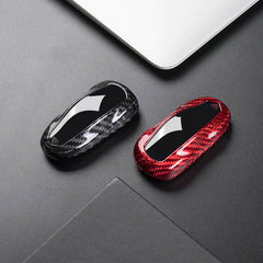 Carbon Fiber Key Fob Cover For Tesla Model S(2012-2018)