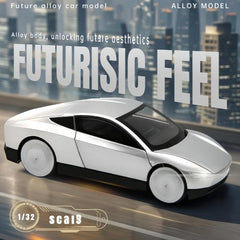 1:32 Cybercab Robotaxi Driverless Taxi Alloy Metal Diecast Model Car