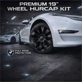 19″ Wheel Covers Hubcap Protector Kit for Tesla Model 3 – Rim Edge Guard 4pcs