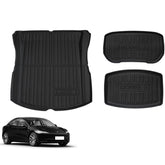 Model 3 Highland Frunk and Trunk All-weather Cargo Floor Mat (3PCS)