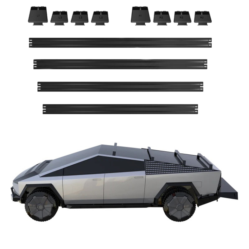 4Pcs Tesla Cybertruck Crossbar Roof Racks