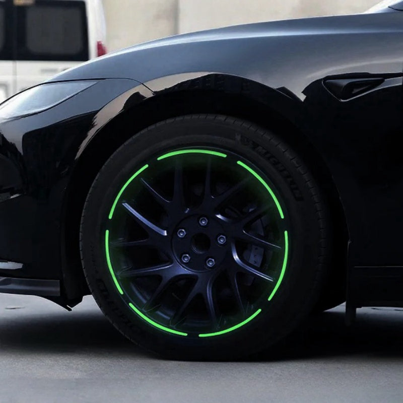4Pcs Tesla Model 3 Highland 18-inch Reflective Rim Protector