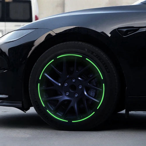 4Pcs Tesla Model 3 Highland 18-inch Reflective Rim Protector