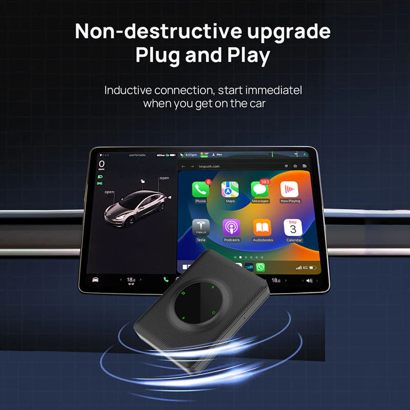 Wireless Carplay box for Tesla Model S/3/X/Y（2021-2023）