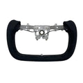 Black Alcantara Yoke Steering Wheel for Tesla Model 3 Highland