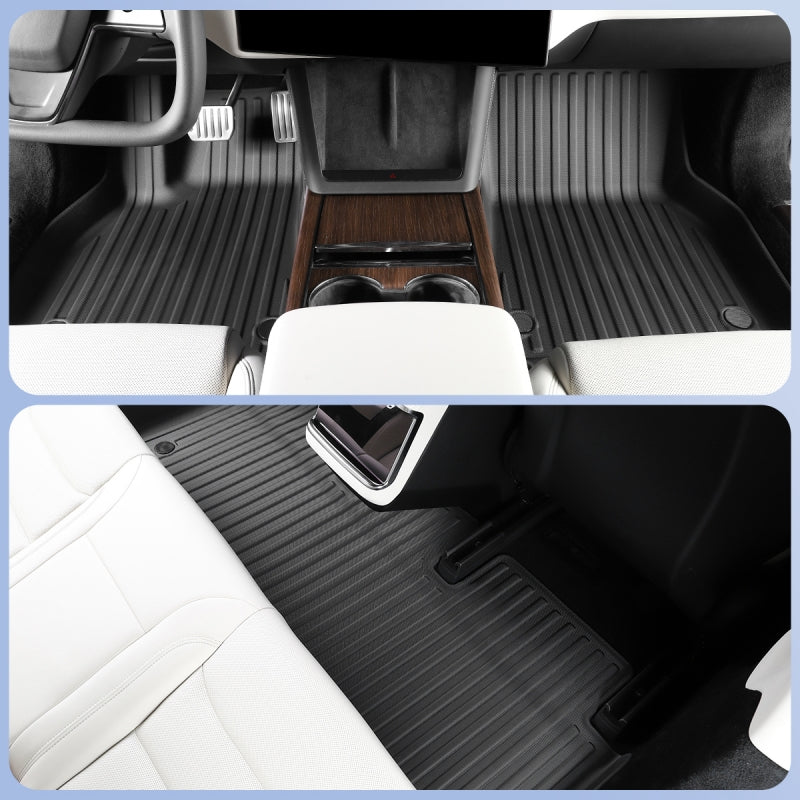 Tesla Model S All Weather Floor Mats (2021-2025)