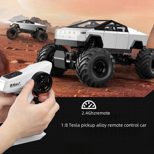 1:8 Tesla Remote-Controlled Cybertruck (three batteries)