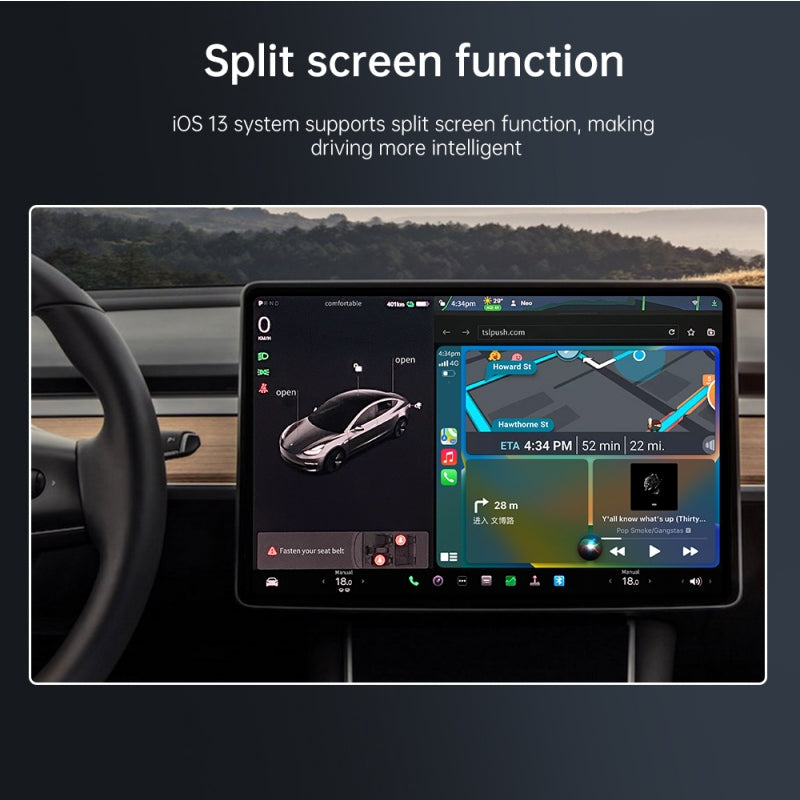 Wireless Carplay box for Tesla Model S/3/X/Y（2021-2023）