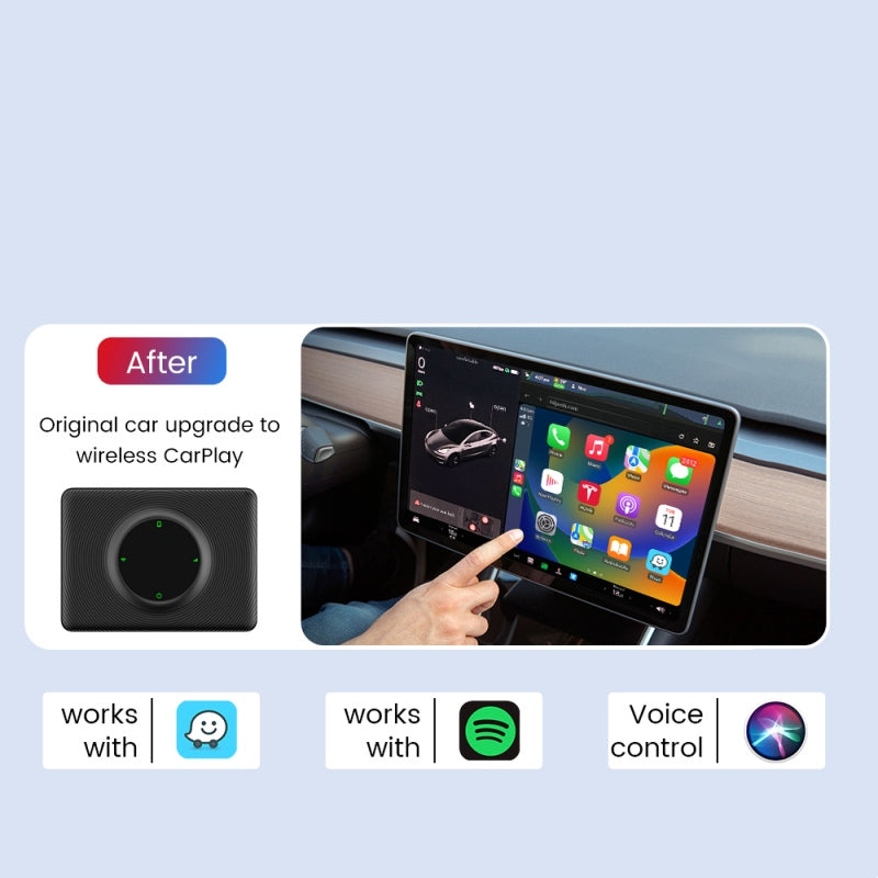 Wireless Carplay box for Tesla Model S/3/X/Y（2021-2023）