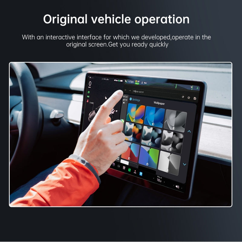 Wireless Carplay box for Tesla Model S/3/X/Y（2021-2023）