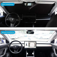 Windshield sunshade for Tesla Model 3/Y