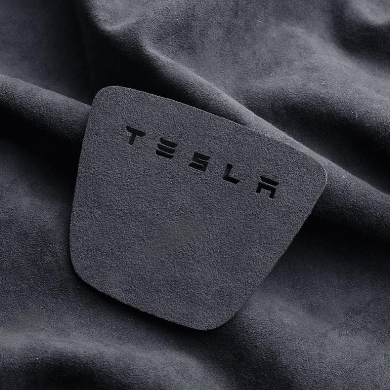 Alcantara Horn Button Patch for Tesla Model 3 Highland