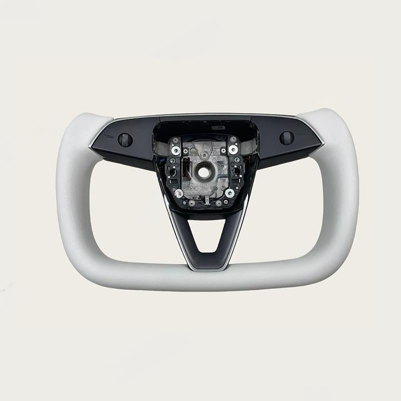 Napa Leather Yoke Steering Wheel for Tesla Model 3 Highland