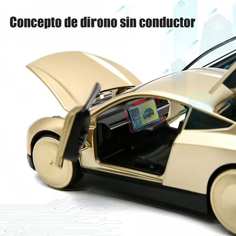 1:32 Cybercab Robotaxi Driverless Taxi Alloy Metal Diecast Model Car