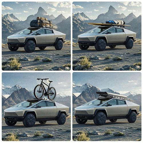 4Pcs Tesla Cybertruck Crossbar Roof Racks