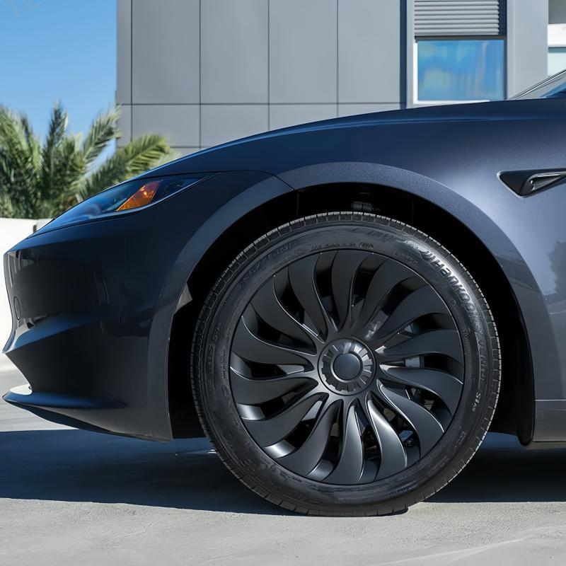 18-Inch Full Coverage Wheel Hubcaps for Tesla Model 3 Highland