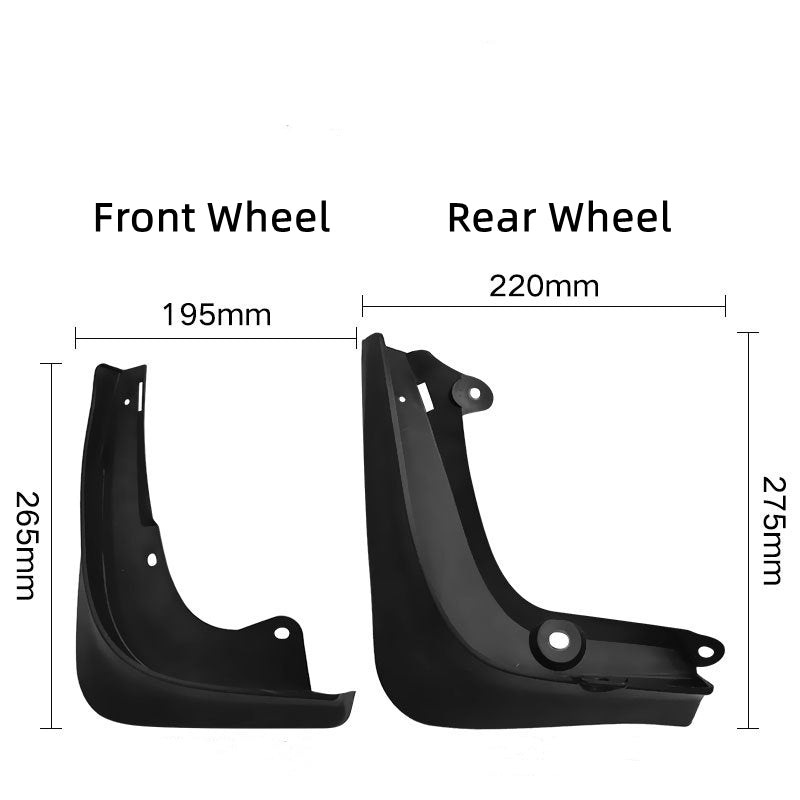 Mud Flaps for Tesla Model S（2014-2025）