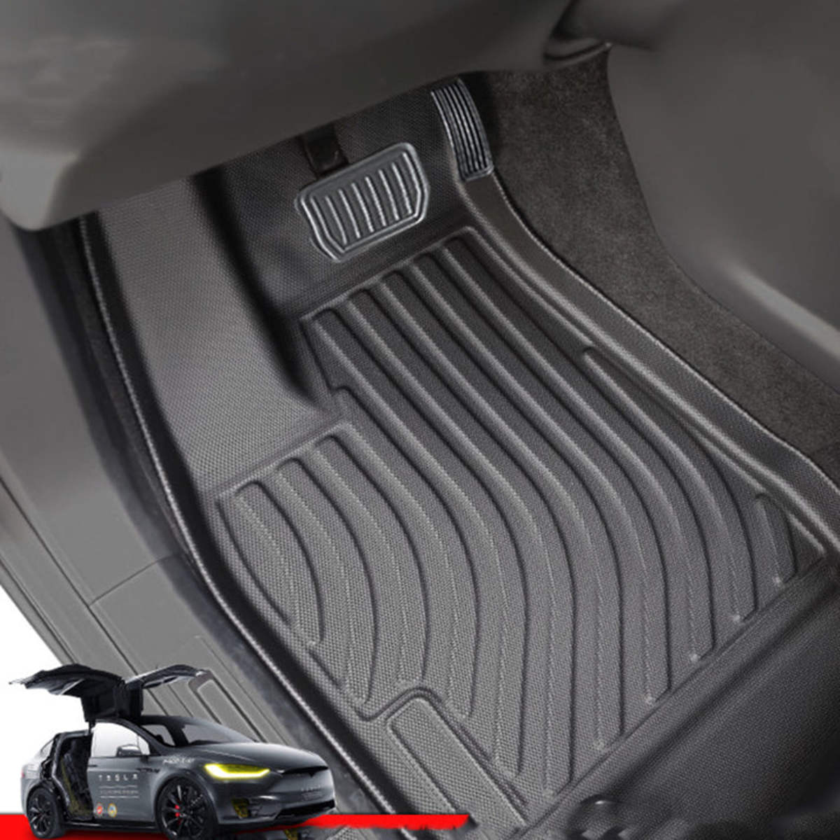 Tesla Model X Floor Mats 7 Seater (2021-2024)