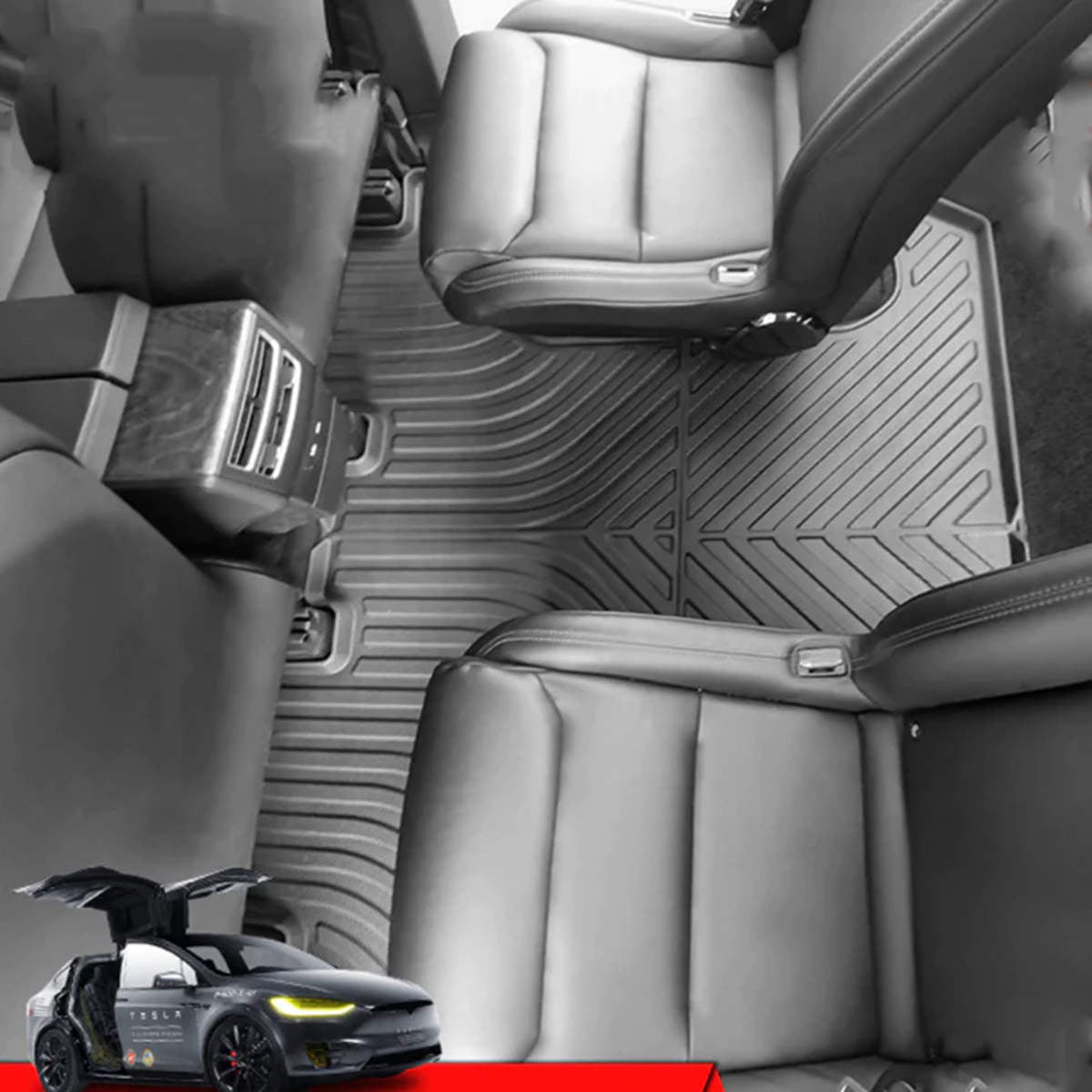 Tesla Model X Floor Mats 7 Seater (2021-2024)