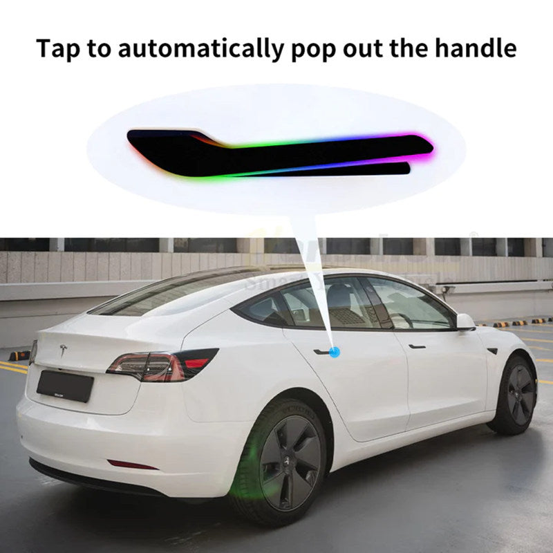 Tesla Model 3 Highland/Y Juniper Auto Present Door Handle with LED (4PCS)